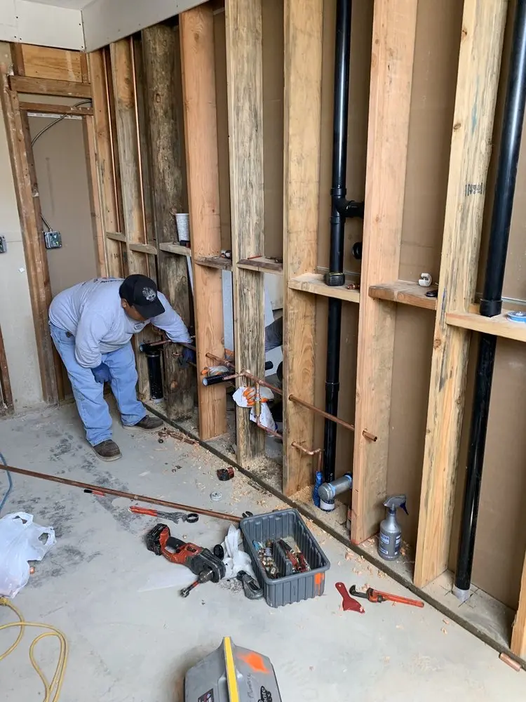 Commercial rough-in plumbing for Gas Line Repair in Kailua